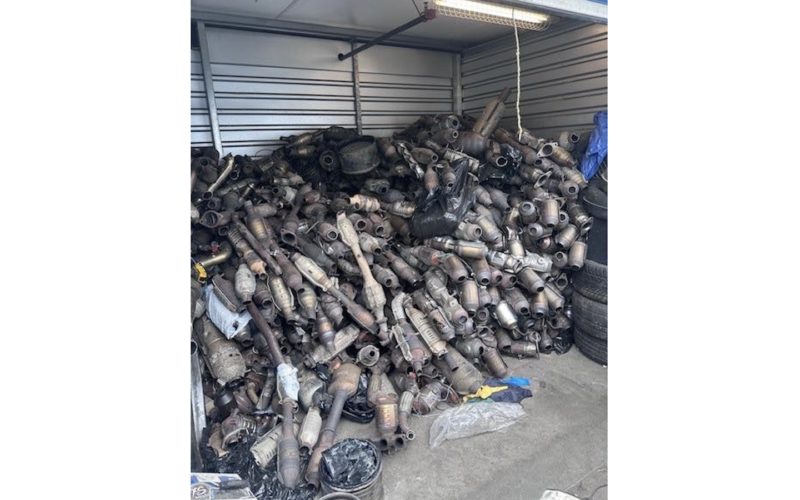 Norwalk: Police Reportedly Seize $500K in Stolen Catalytic Converters