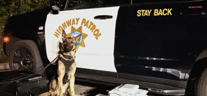 Fentanyl Bust: CHP Seizes 38 Kilograms of Fentanyl During Traffic Stop