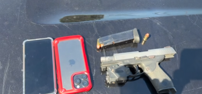 Felon Arrested with Loaded Firearm in South Sacramento