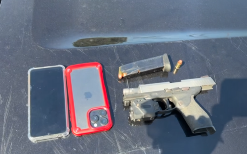 Felon Arrested with Loaded Firearm in South Sacramento