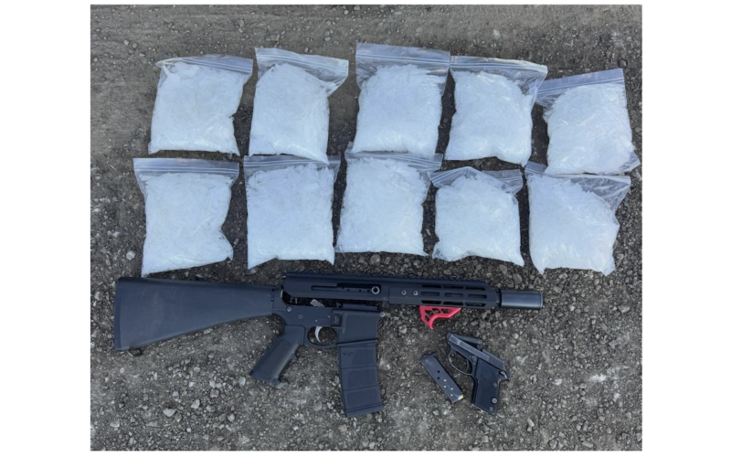 CHP Reportedly Seizes 10 Pounds of Meth During Traffic Stop on Interstate 5