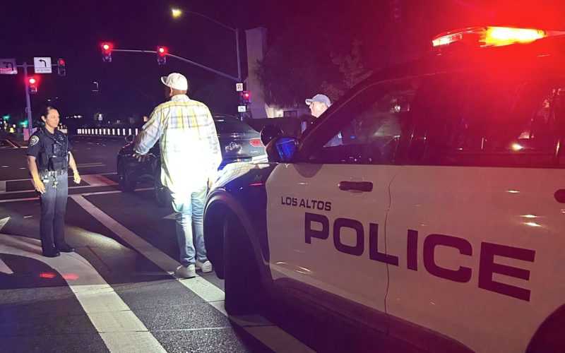 Los Altos Police Arrest Motorist for Suspected DUI