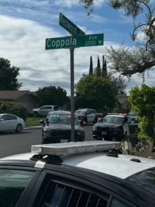 image from scene - courtesy of visalia pd