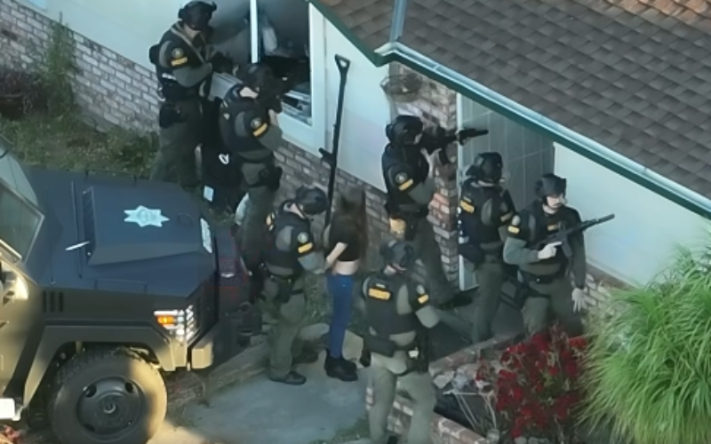 Tuolumne County Authorities Raid Alleged Drug House, Reportedly Arrest Eight People