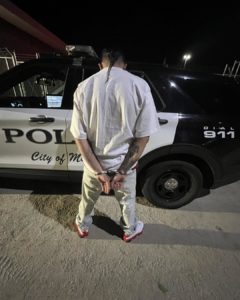 suspect in custody - courtesy of madera pd