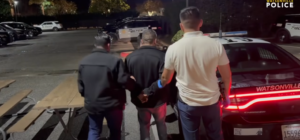 suspect in custody image - still image from video - courtesy of watsonville police department