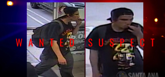 Santa Ana Police Seek Second Suspect in Armed Robbery at ARCO Gas Station on Dyer Road