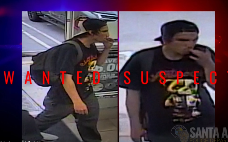 Santa Ana Police Seek Second Suspect in Armed Robbery at ARCO Gas Station on Dyer Road