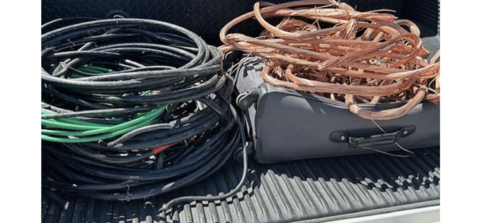 Two Arrested in Lamont for Alleged Possession of Stolen Copper Wire