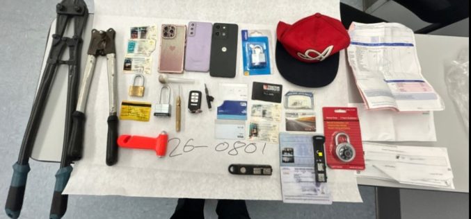 Marina Police Arrest Two Suspects in Multi-County Identity Theft Case