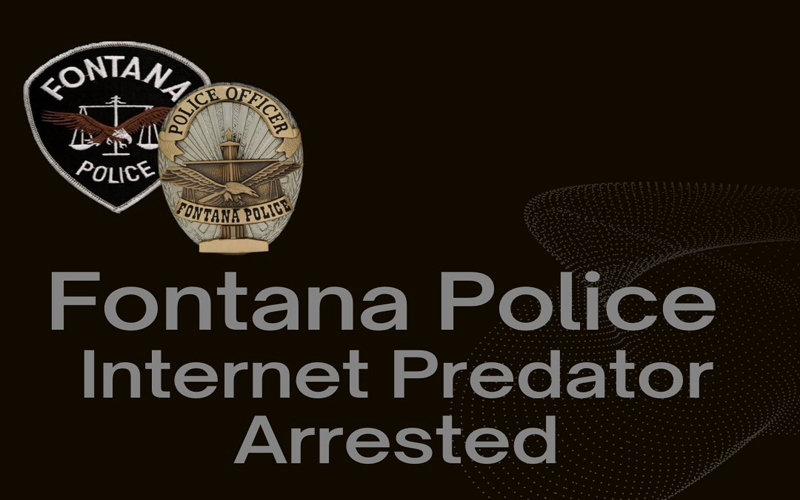 Fontana Police Arrest Man in Connection with ICAC Task Force Investigation
