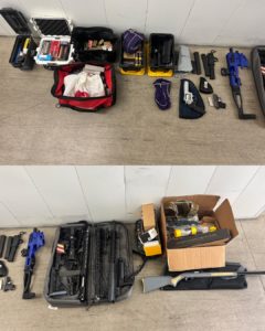 Oceanside PD - recovered firearms