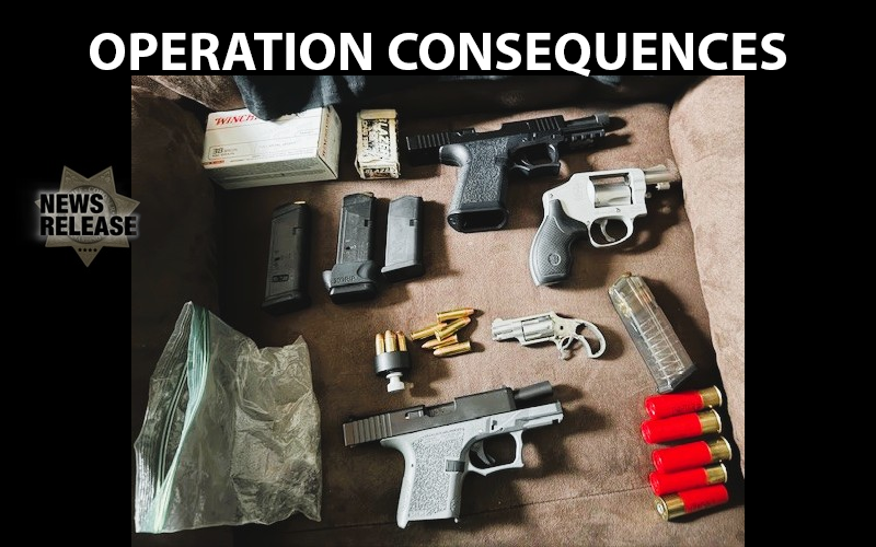 San Bernardino County Authorities Report Seizures and Arrests in Crime Suppression Operation