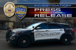 Palm Springs Police Investigate Assault and Suspect Fatality on West San Rafael Drive