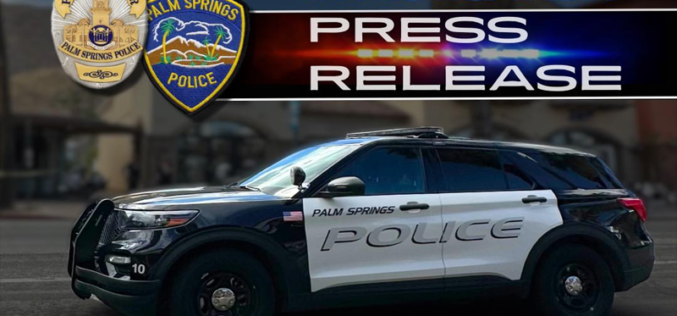Palm Springs Police Investigate Assault and Suspect Fatality on West San Rafael Drive
