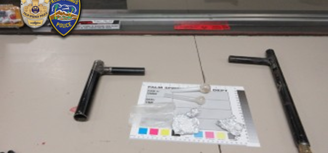 Palm Springs Traffic Stop Results in Seizure of Improvised Firearm and Methamphetamine
