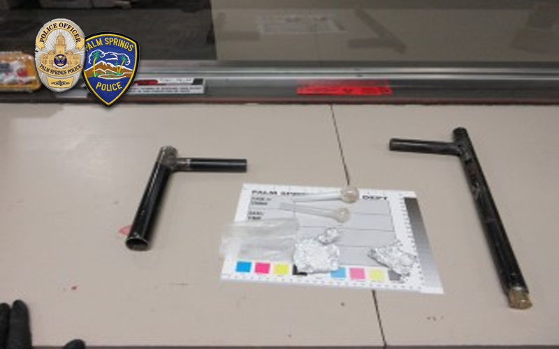 Palm Springs Traffic Stop Results in Seizure of Improvised Firearm and Methamphetamine