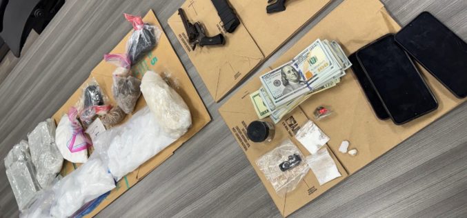 Traffic Stop in San Juan Capistrano Results in Seizure of Narcotics, Loaded Firearms, and Cash
