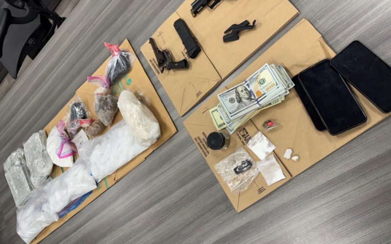 Traffic Stop in San Juan Capistrano Results in Seizure of Narcotics, Loaded Firearms, and Cash
