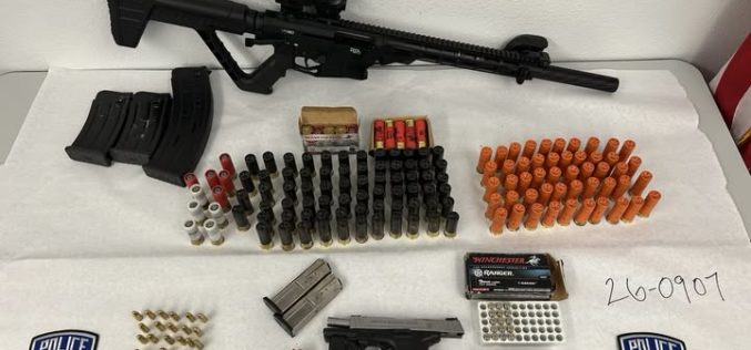 Marina Resident Arrested on Child Endangerment and Firearm Violations After Domestic Disturbance Report