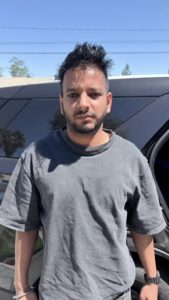 file photo of suspect - courtesy of fontana police department