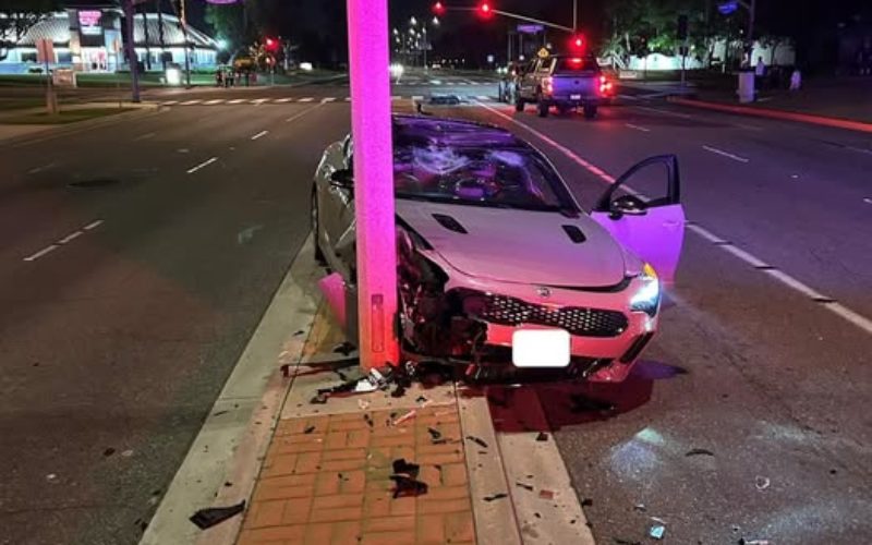 Pursuit Ends in Collision and DUI Arrest Following Foot Chase