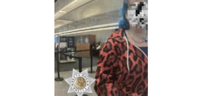 Suspect Arrested in Connection with Robbery at Chase Bank in Santa Rosa