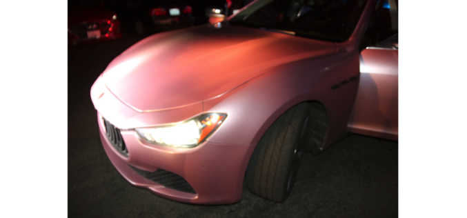 Stockton Man Arrested after Allegedly Trying to Flee Law Enforcement in Pink Maserati