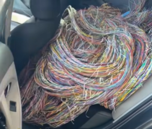 stolen wire evidence - coutesy of sonoma county sheriff's office