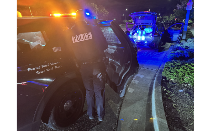 Two Arrested on Multiple Felonies During Traffic Stop in San Mateo