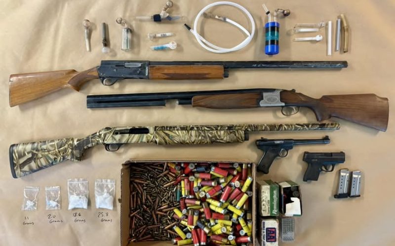 MINT Team Arrests Two, Seizes Methamphetamine and Firearms in Enforcement Operation