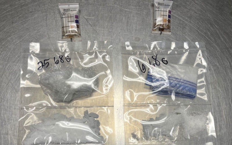 Suspects Arrested for Possession of Methamphetamine Packaged for Sale