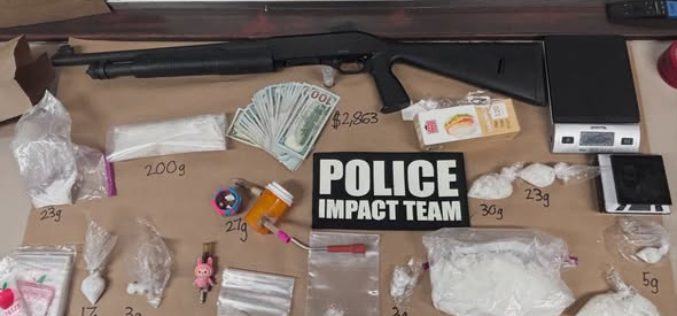Palm Springs Police Department IMPACT Team Seizes Narcotics and Firearm During Felony Arrest