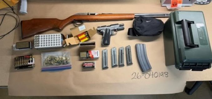 Parolee Arrested on DUI, Weapons, and Threat Allegations