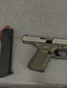 firearm evidence - courtesy of monterey chp