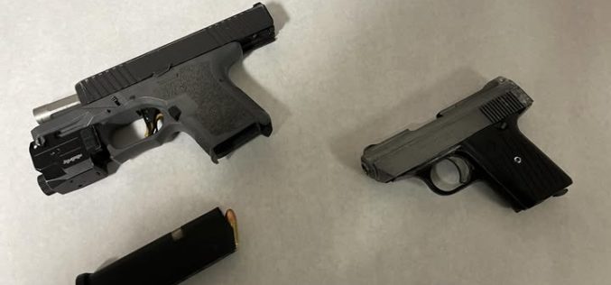 Two Unserialized Firearms Seized During Probation Compliance Check in Hollister Taco Bell Parking Lot