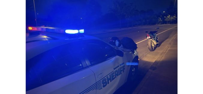 Traffic Stop Conducted by Sheriff’s Deputy Leads to Discovery of Stolen Motorcycle