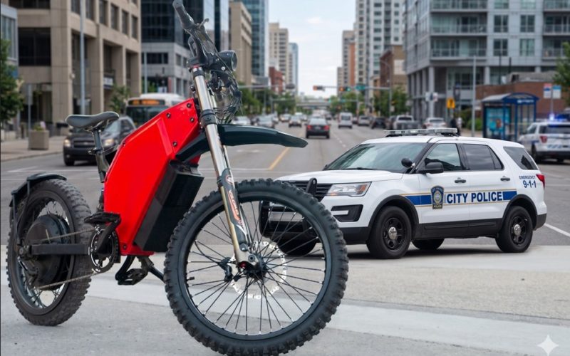 Traffic Stop of E-Bike Rider in Escondido Results in Narcotics Arrest