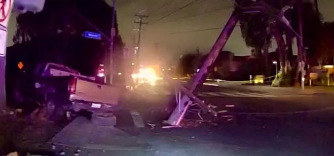 Driver Arrested for DUI After Vehicle Collision Destroys Newport Boulevard Utility Pole