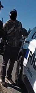 image from scene - courtesy of marina police department