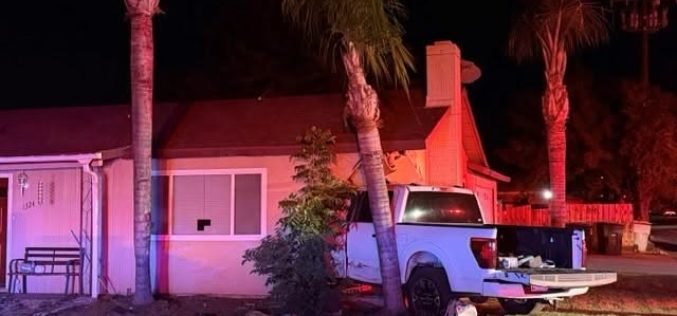 Driver Arrested for DUI Following Crash into House in Visalia