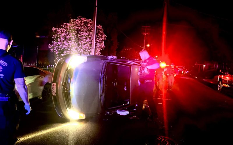 Woodland Resident Arrested for DUI Following Overturned Vehicle on Lincoln Avenue