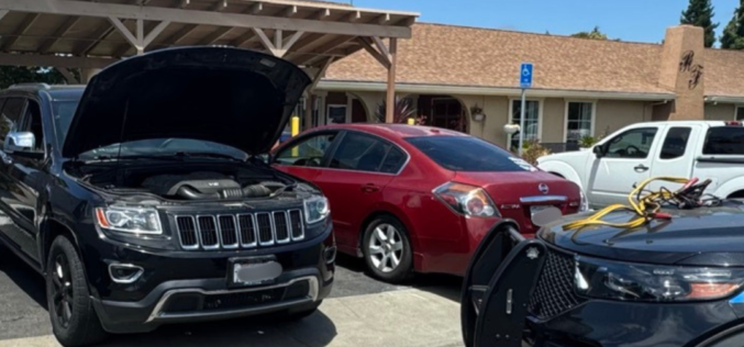 Flock ALPR Notification Leads to Stolen Vehicle and Multiple Arrests