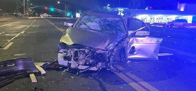 DUI Collision in Redding Leaves Multiple People with Serious Injuries; One Arrested