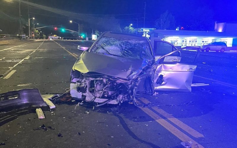 DUI Collision in Redding Leaves Multiple People with Serious Injuries; One Arrested