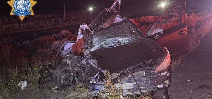 Wrong-Way Head-On Crash on US-395 Results in Critical Injuries and DUI Arrest