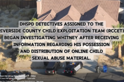 Desert Hot Springs Resident Arrested on Online Child Exploitation Charges Following Search Warrant Execution