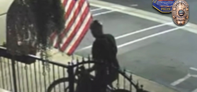 Law Enforcement Recovers and Returns Stolen Flag Following Business Theft Investigation