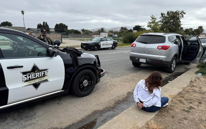 Monterey County Sheriff’s Deputies Recover Loaded Unregistered Firearm and Arrest Four Following Salinas Traffic Contact