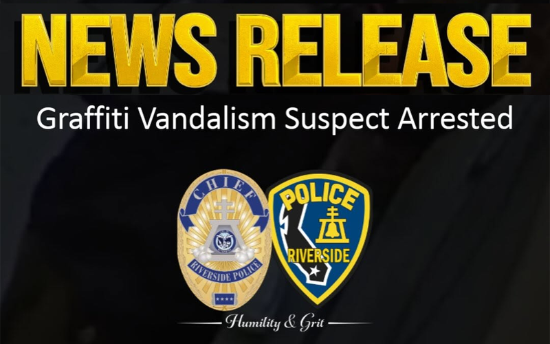 Moreno Valley Resident Arrested for Felony Vandalism After Search Warrant Seizes Graffiti Evidence